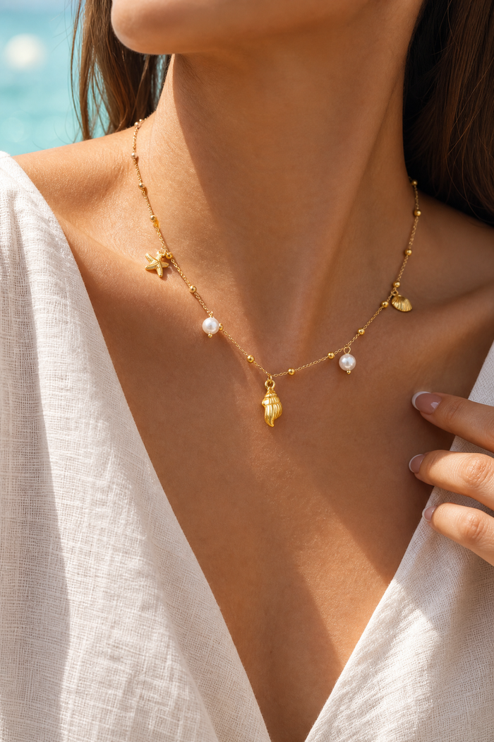 Cetara Shell Necklace