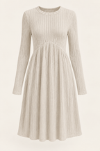 Sperlonga sweater dress, cream white