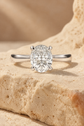 Taormina solitaire ring in Oval Solitaire