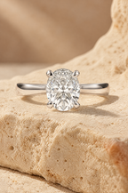 Taormina solitaire ring in Oval Solitaire