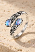 Ponza wrap ring in Moonstone