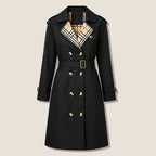 Ravello trench coat in Black