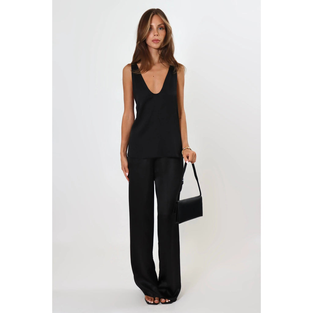 Luna satin pant listing photo 1