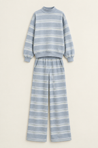 Minori stripe set, on white