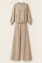 Conca leopard set, on white