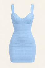 Bacoli bandage dress, baby blue