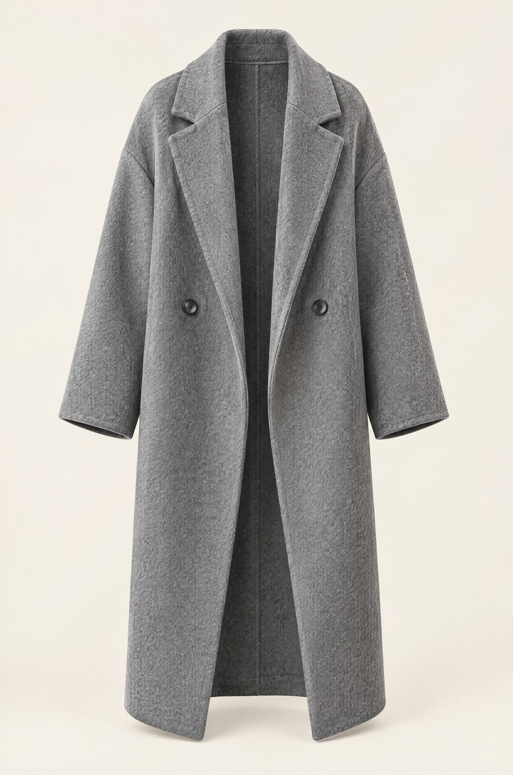 Sapri long coat, grey