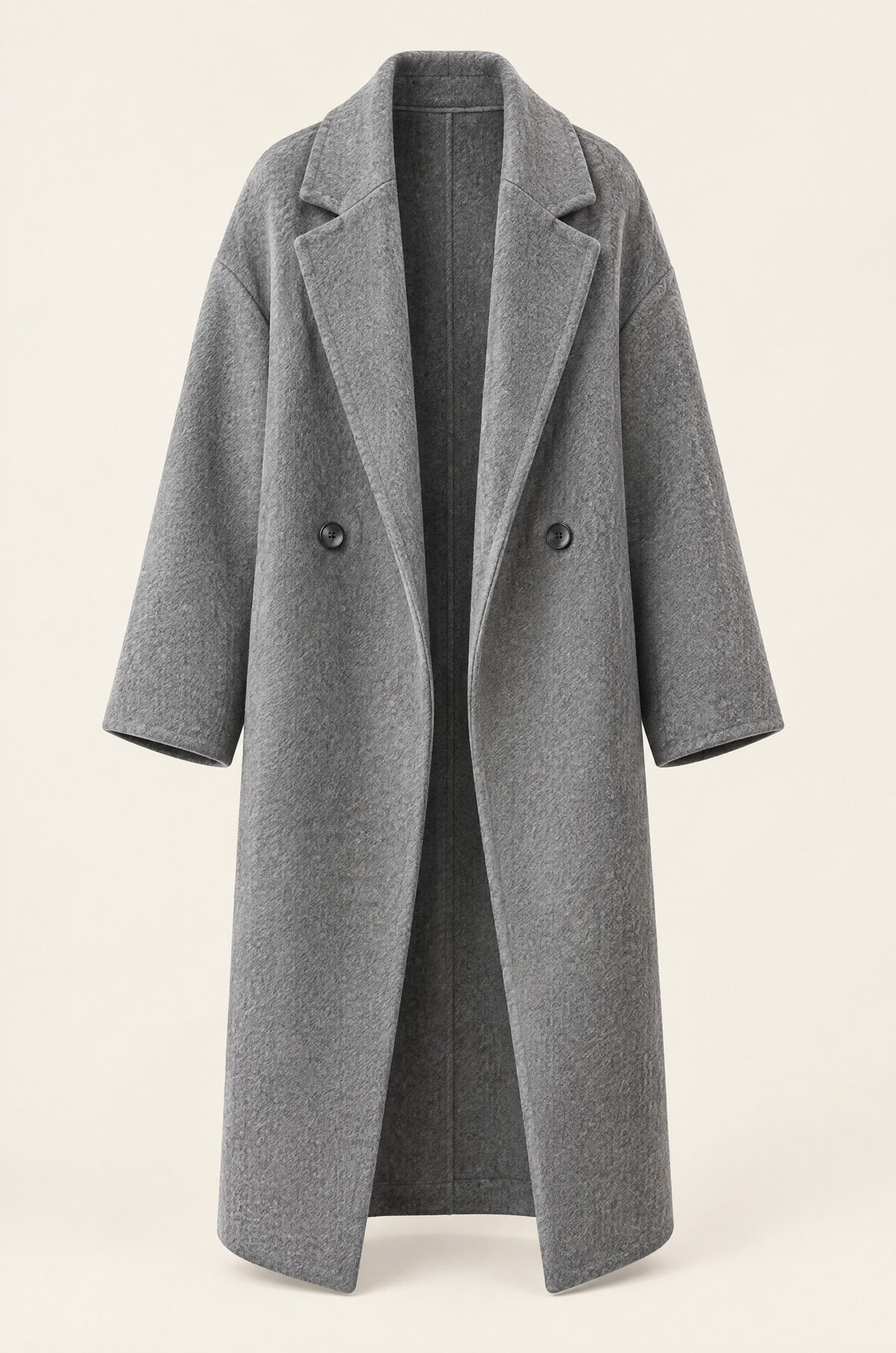 Sapri long coat, grey
