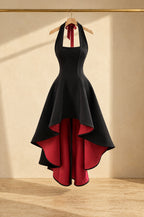 Arienzo halter dress, on a rail
