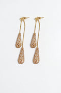 Fornillo drop earrings in Gold