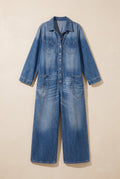 Salerno denim jumpsuit in blue, catalog hero