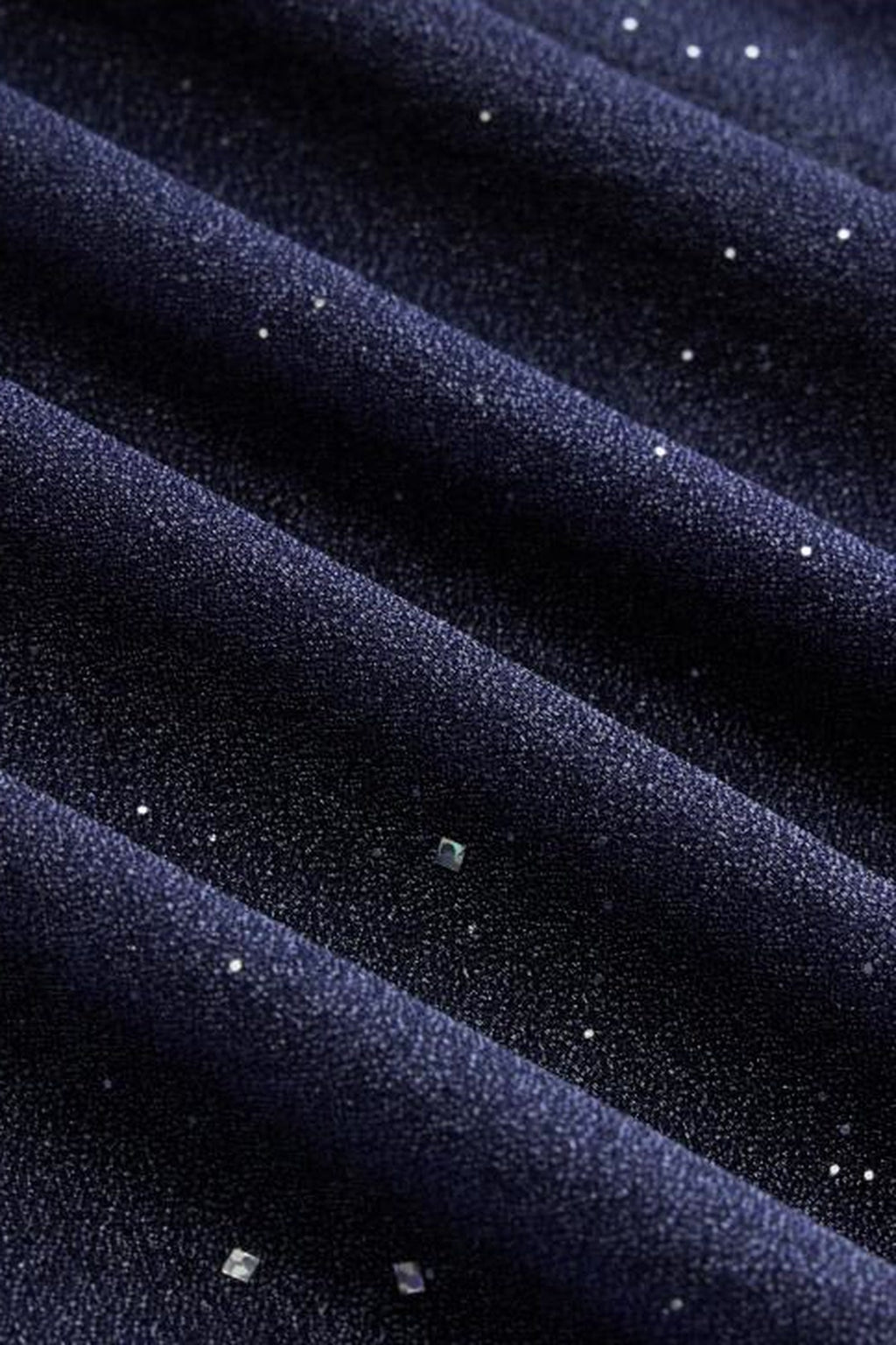 Scintilla shimmer fabric drape close up