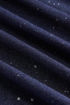 Scintilla shimmer fabric drape close up